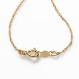Pearl Starter Necklace, 3 Akoya 6MM Pearls, 15 Inches, 14K Yellow Gold