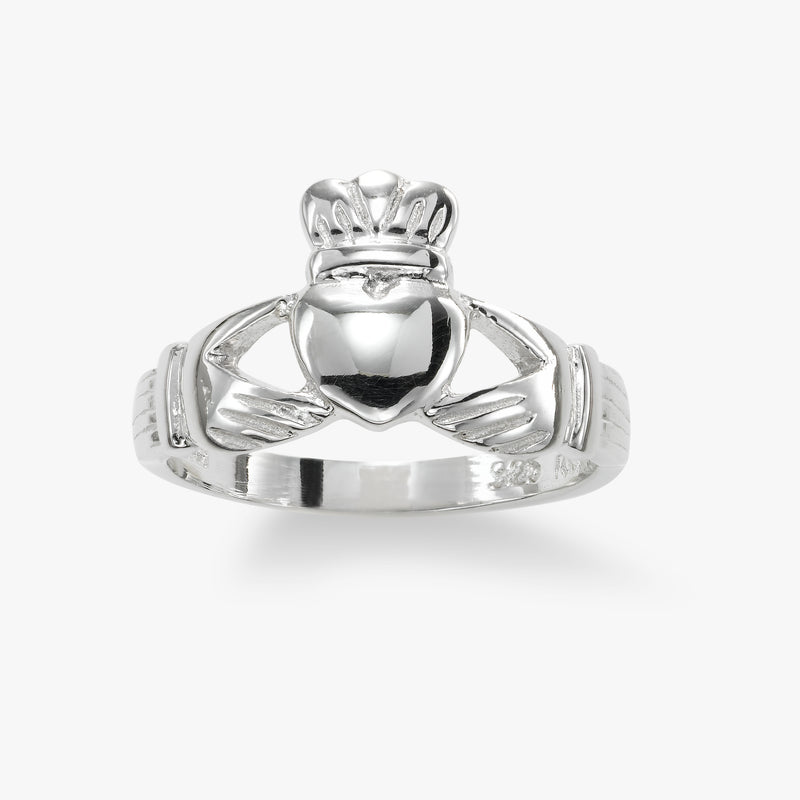 Claddagh Ring, Sterling Silver
