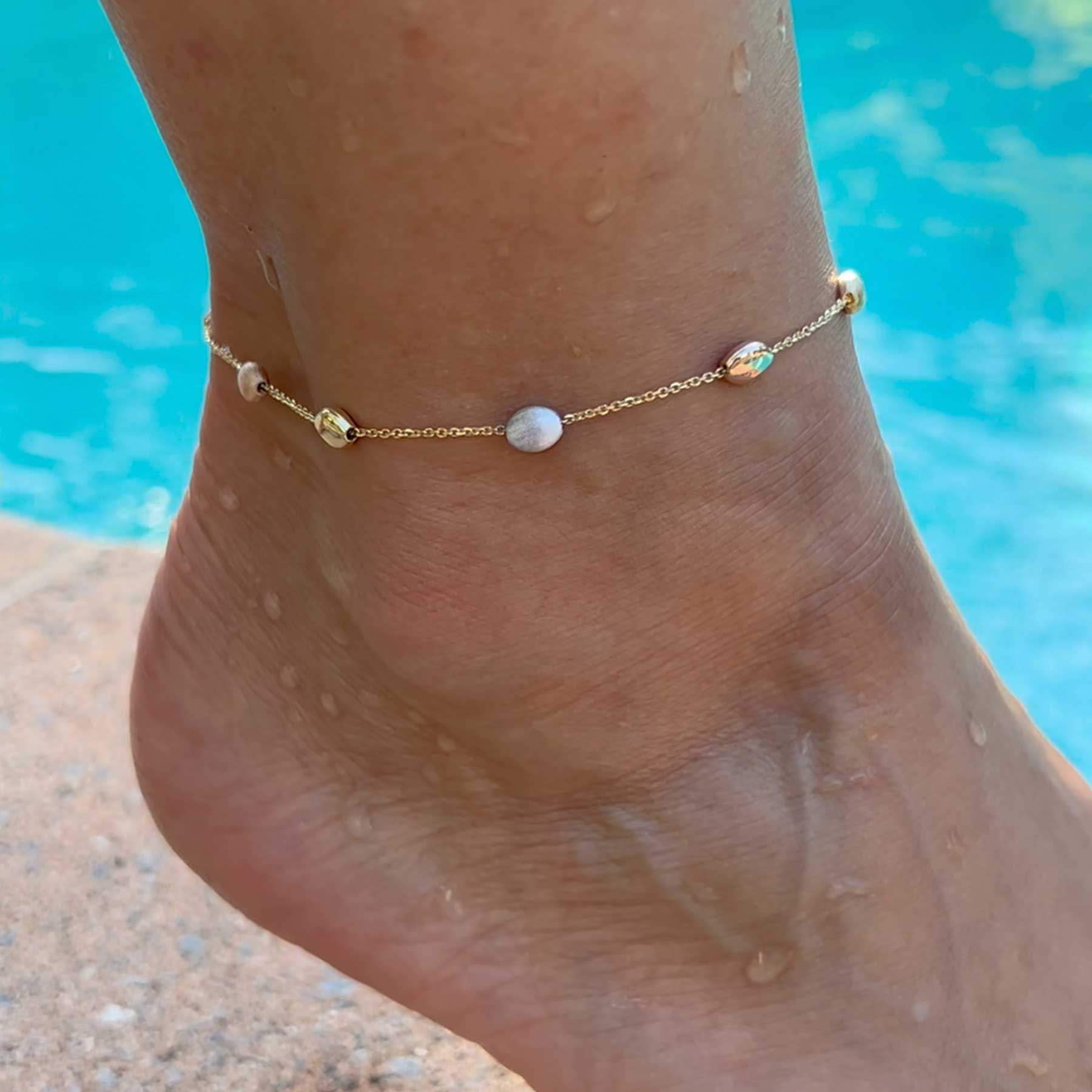 Heart Anklet 14K Yellow Gold  Kay