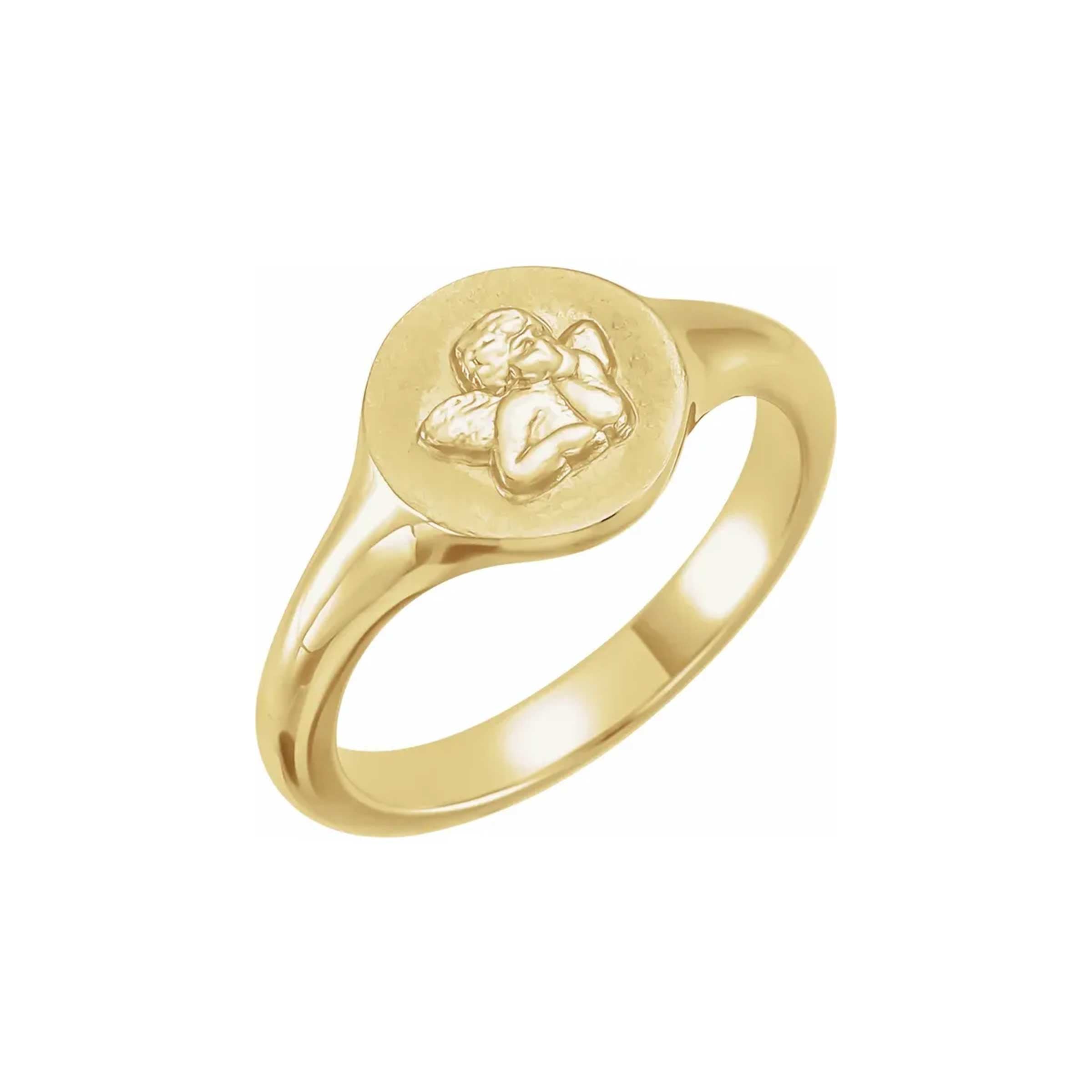 Rose Gold and Black Diamonds Signet Ring, Statement Gold With Black  Diamonds Pinky Ring, Unisex Little Finger Diamond Ring - Etsy