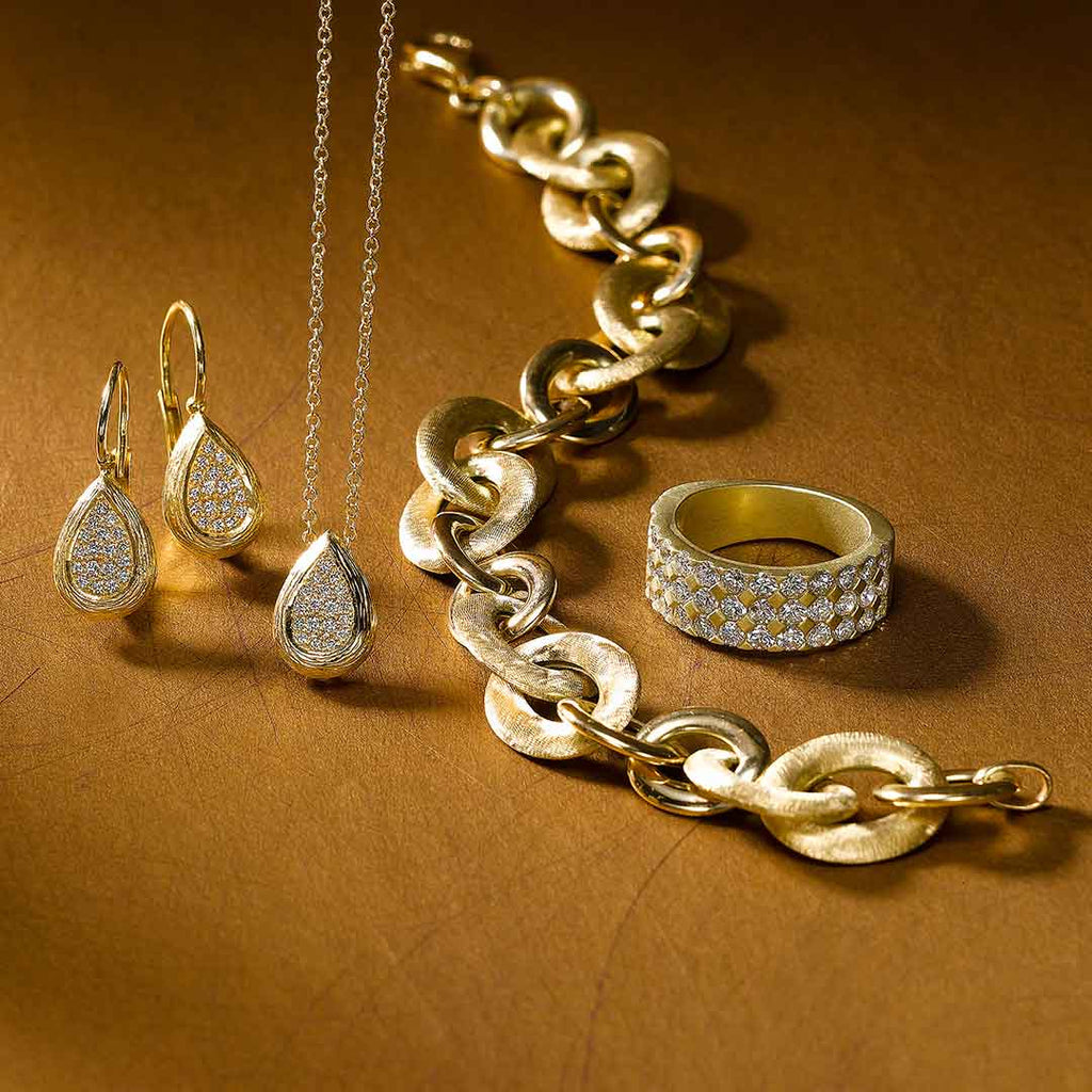 Diamond and Gold Jewelry
