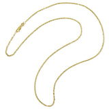 Cable Chain Necklace, 16, 18 or 20 Inches, 14K Yellow Gold