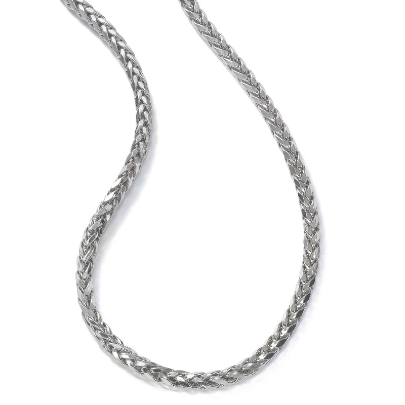 Three-Dimensional Chain, 22 Inches, Sterling Silver