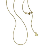 Raso Chain Necklace, 24 Inches, 14K Yellow Gold