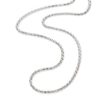 Light Textured Chain, 24 Inches, Sterling Silver