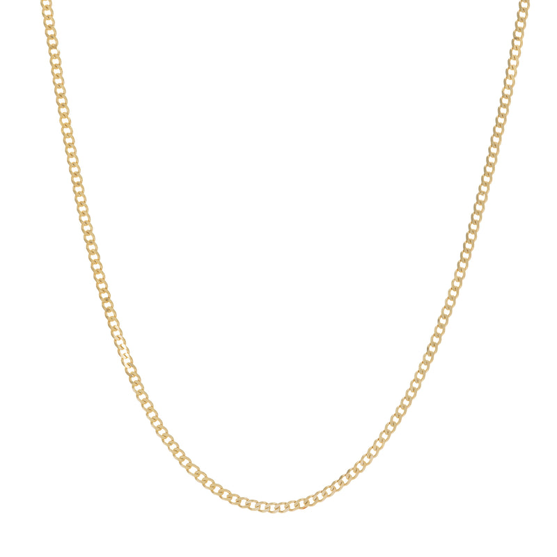 Link Chain Necklace, 18 Inches, 14K Yellow Gold