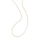 Thin Parisian Wheat Chain, 18 Inches, 14K Yellow Gold