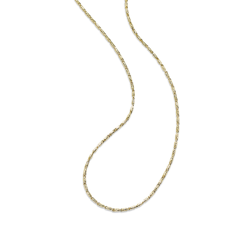 Raso Link Chain, 18 Inches, 14K Yellow Gold
