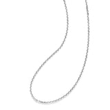 Cable Chain, 24 Inches, Sterling Silver