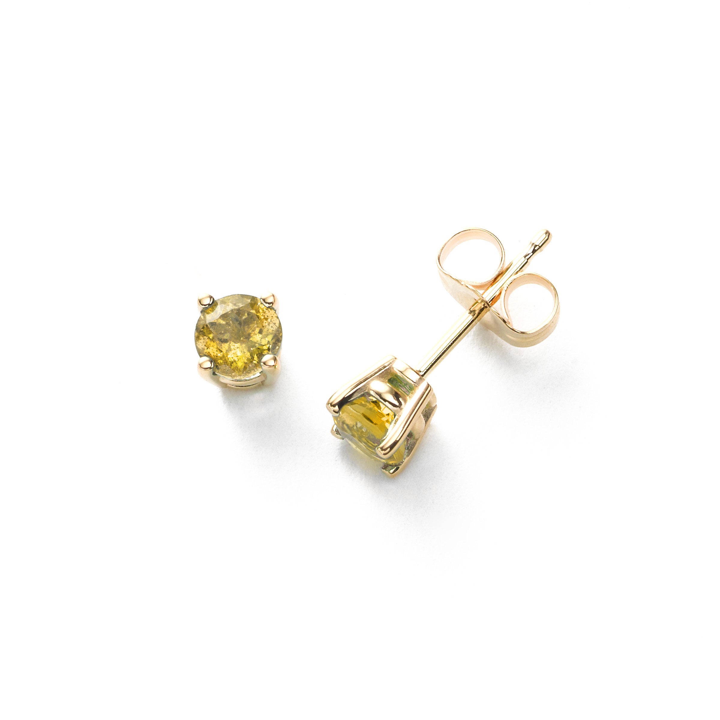 Yellow Sapphire Stud Earrings, 4MM, 14K Yellow Gold  Gemstone Jewelry  Stores Long Island – Fortunoff Fine Jewelry