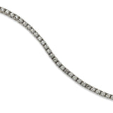 Four Prong Diamond Tennis Bracelet, 2.24 Carats, 14K White Gold