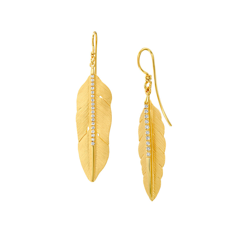 Go Create Metallic Silver & Gold Feathers, 18 ct.