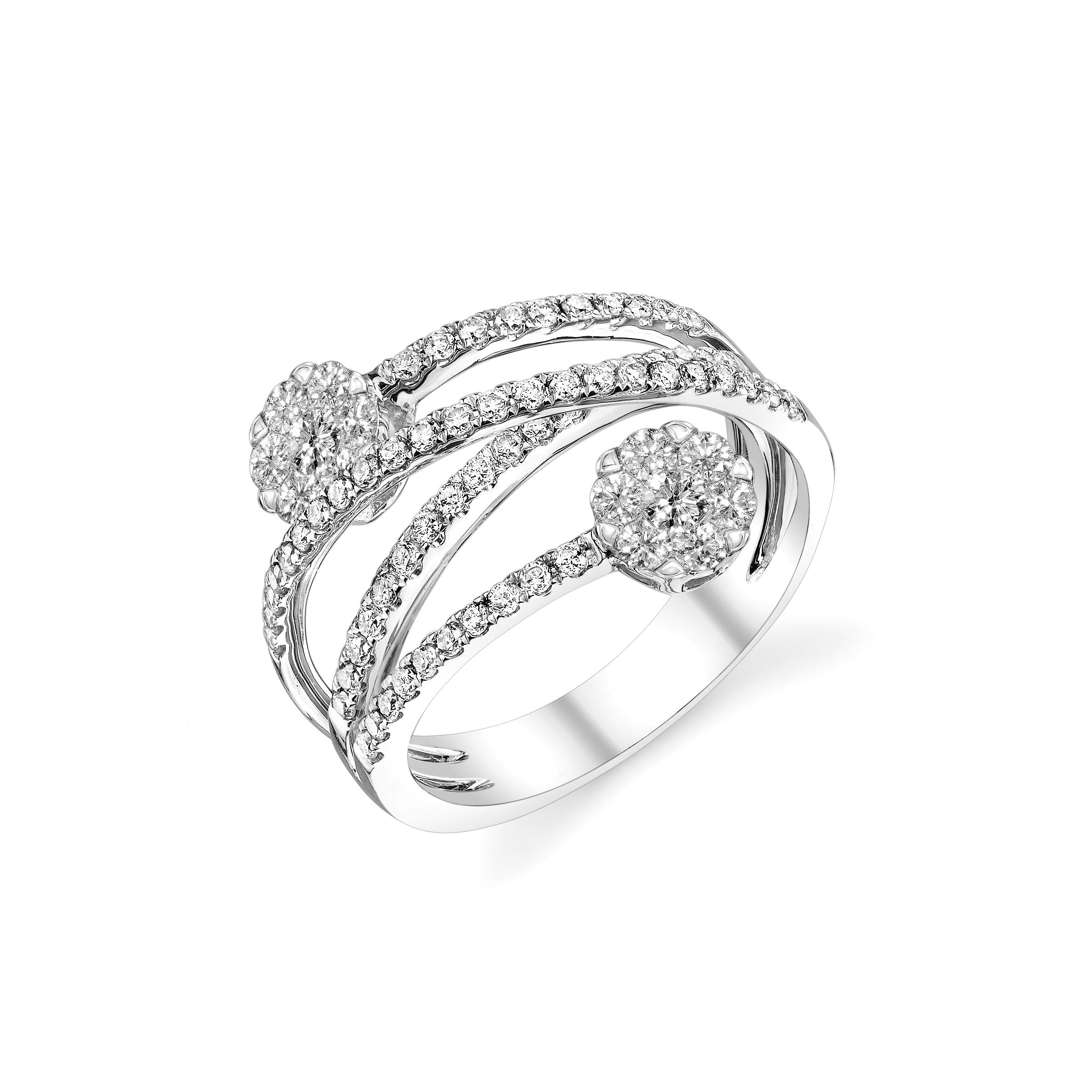 Platinum Full Circle Glacier White Diamond Ring - Fine Jewellery and Argyle  Pink Diamond Specialists