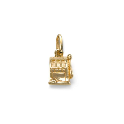 Pre-Owned One Armed Bandit Charm, 14K Yellow Gold