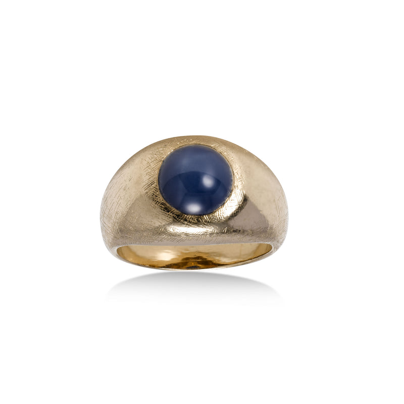 Pre-Owned Star Sapphire Ring, 14K Yellow Gold