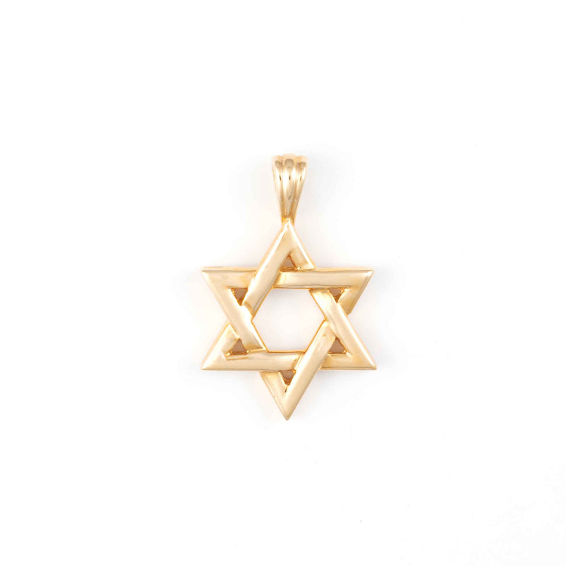 Pre-Owned Star of David Pendant, 14K Yellow Gold