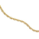 High Polish Gold Link Bracelet, 14K Yellow Gold