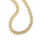 Substantial Cable Link Chain, 18 Inches, 14K Yellow Gold