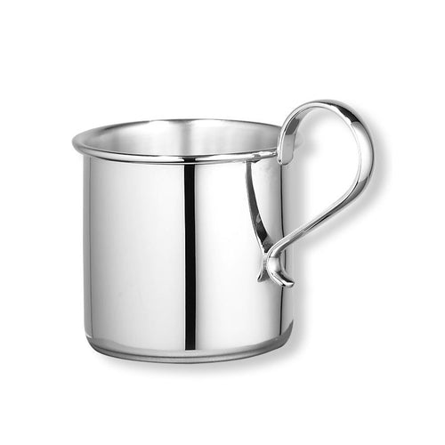 Sterling Silver Baby Cup, Handled, 2 Inches High