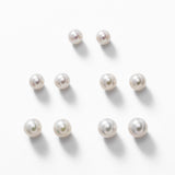 Freshwater Cultured Pearl Stud Earrings, 9.8MM, 14K Yellow Gold
