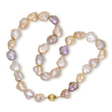 Baroque Freshwater Cultured Pearl Necklace, 16 Inches, 14K Yellow Gold