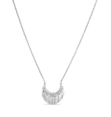 Tassel Design Necklace, Sterling Silver