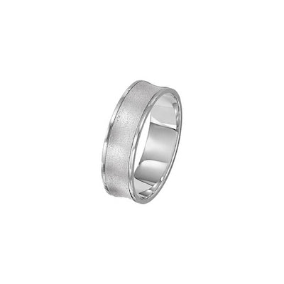 Unique mens wedding band with wood grain texture handmade – Two Silver Moons