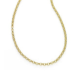 Lightweight Cable Chain, 18 Inches, 14K Yellow Gold