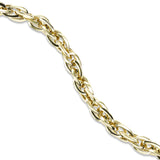 Oval Link Bracelet, 7.50 Inches, 14K Yellow Gold