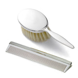 Baby Brush and Comb Set, Sterling Silver
