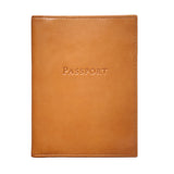 Passport Holder, Brown Leather