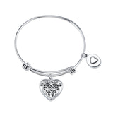 Layers of Love "Straight From The Heart" Bangle, Sterling Silver