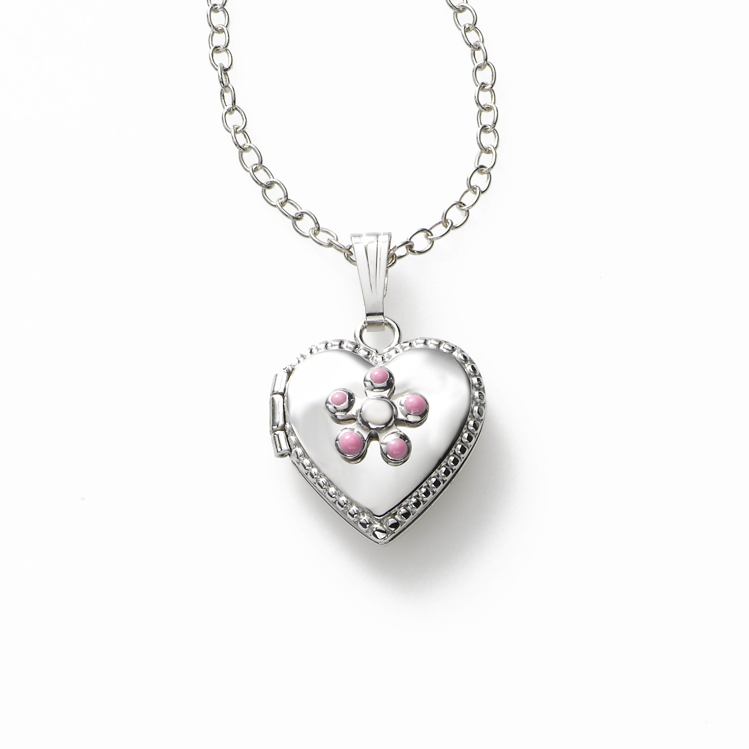Buy In My Heart Sterling Silver Chain Necklace by Mannash™ Jewellery