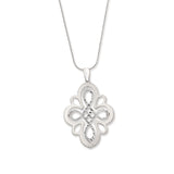 Gothic Openwork Pendant, Sterling Silver