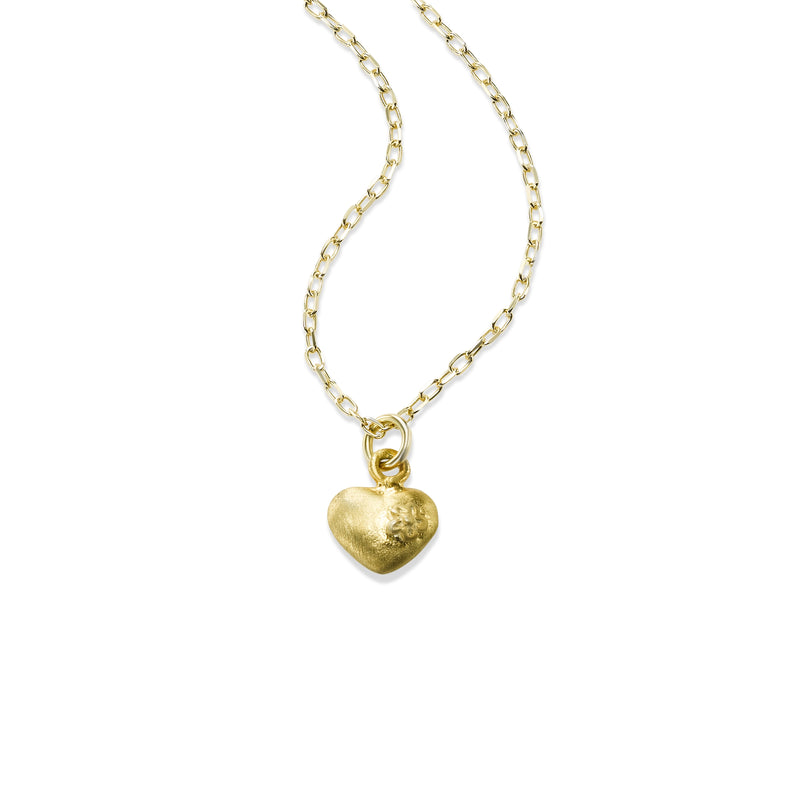 Petite Heart Pendant, Sterling Silver, Gold Filled