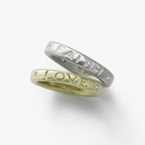 'Love' Stacking Ring, Vermeil, by Susan Michel