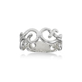 Open Scrollwork Ring, Sterling Silver